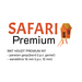 Safari Premium houten speelhuisje Leeuw