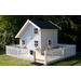 Safari Premium houten speelhuisje Leeuw - Inspiratie met veranda
