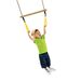 Trapeze met kunststof ringen - Geel