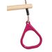 Trapeze met kunststof ringen - Roze / Paars