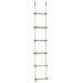 Houten touwladder